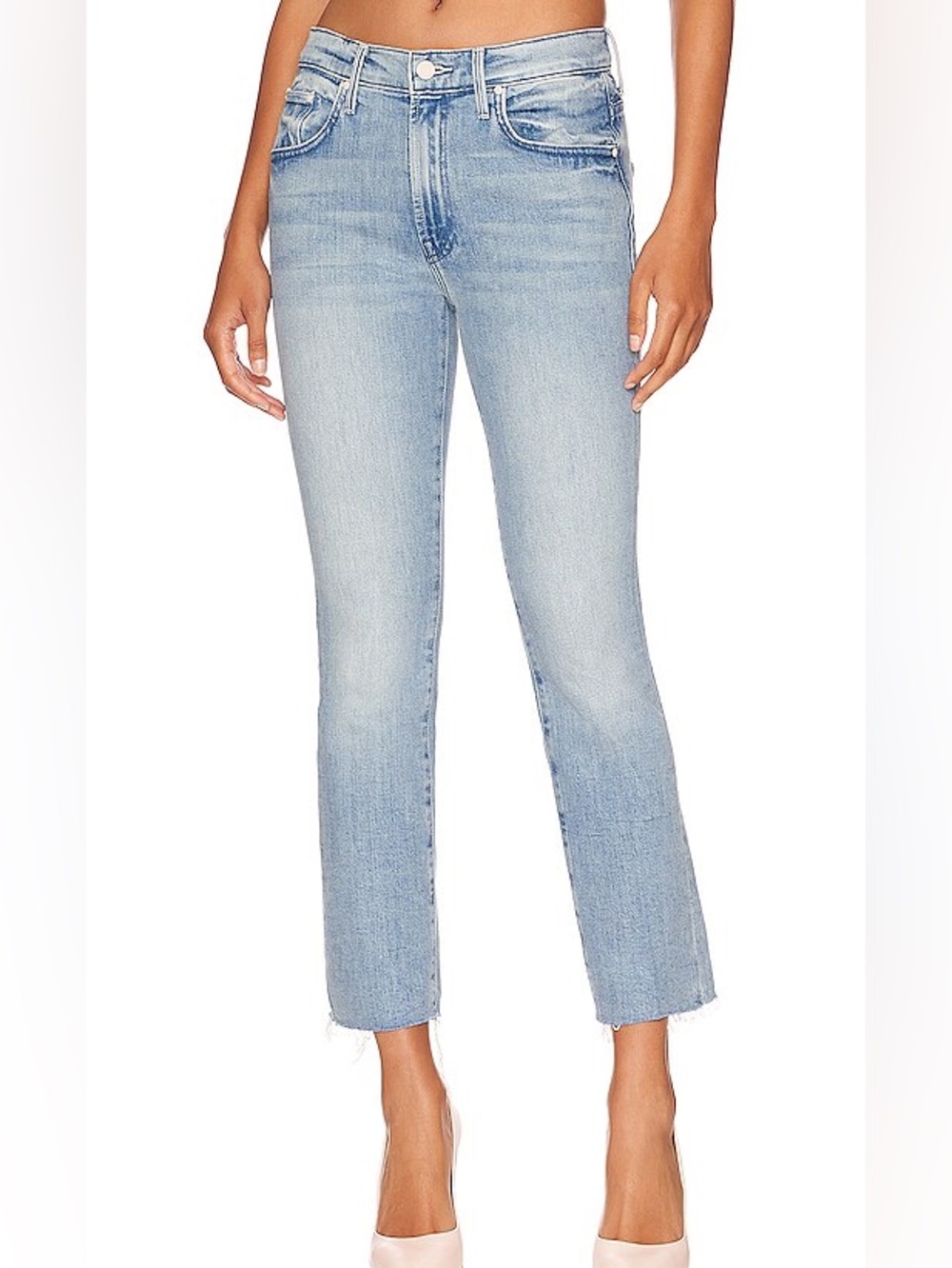 Mother The Insider Ankle Fray in Herbal Remedy
Size 27